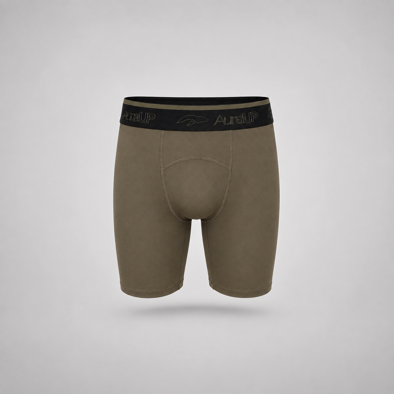 AURAUP SOLACE BOXERS (OLIVE) - alternate