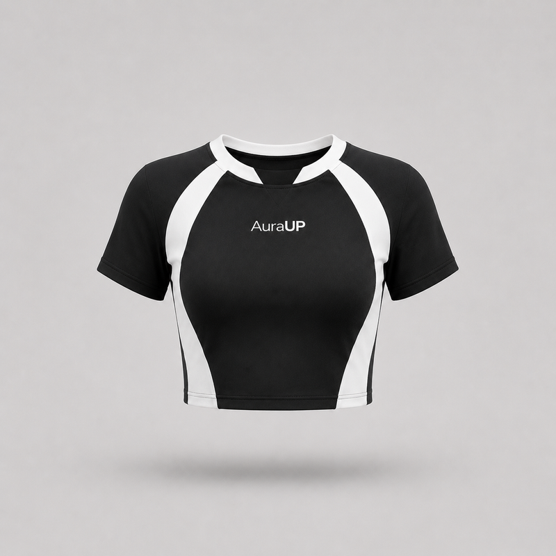 AURAUP CROP TEE