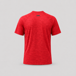 AURAUP ELEVATED CAMO WINE SHORT SLEEVE