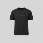 AURAUP SOLITAIRE BLACK TEE