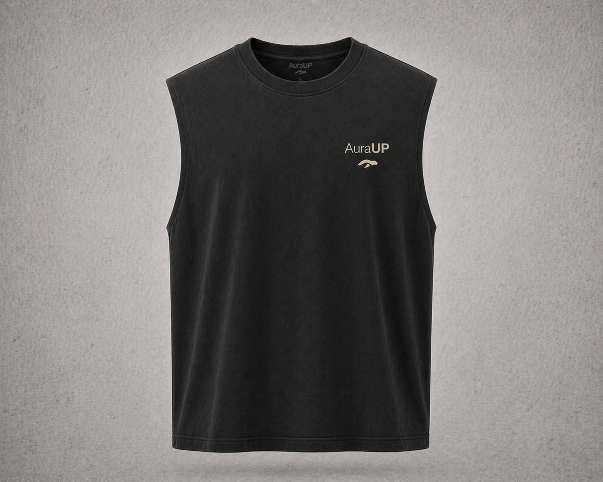 AURA UP QUIET STRENGTH IN MOTION SLEEVLESS TOP