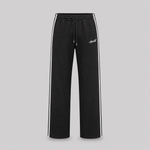 AURAUP STRIP BLACK SWEATPANTS