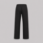 AURAUP STRIP BLACK SWEATPANTS