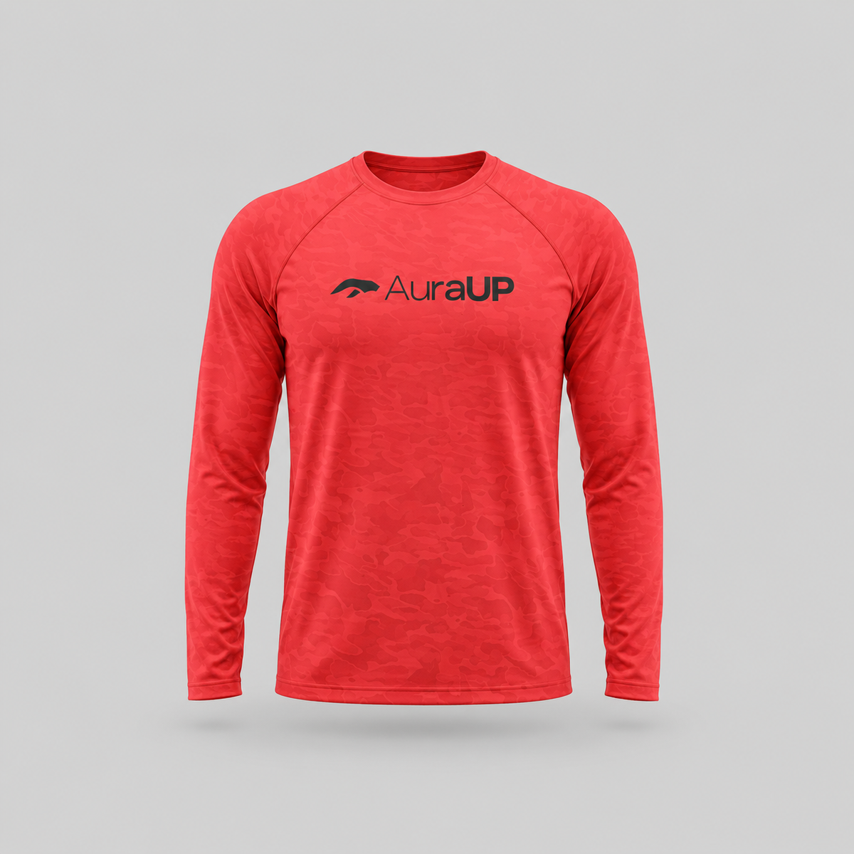 AURAUP WINE CAMO LONG SLEEVE