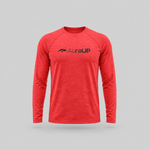 AURAUP WINE CAMO LONG SLEEVE