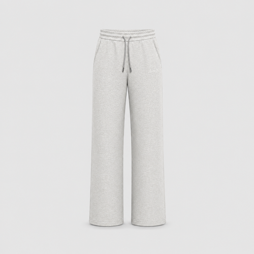 AURAUP HEATHER GREY SWEATPANTS