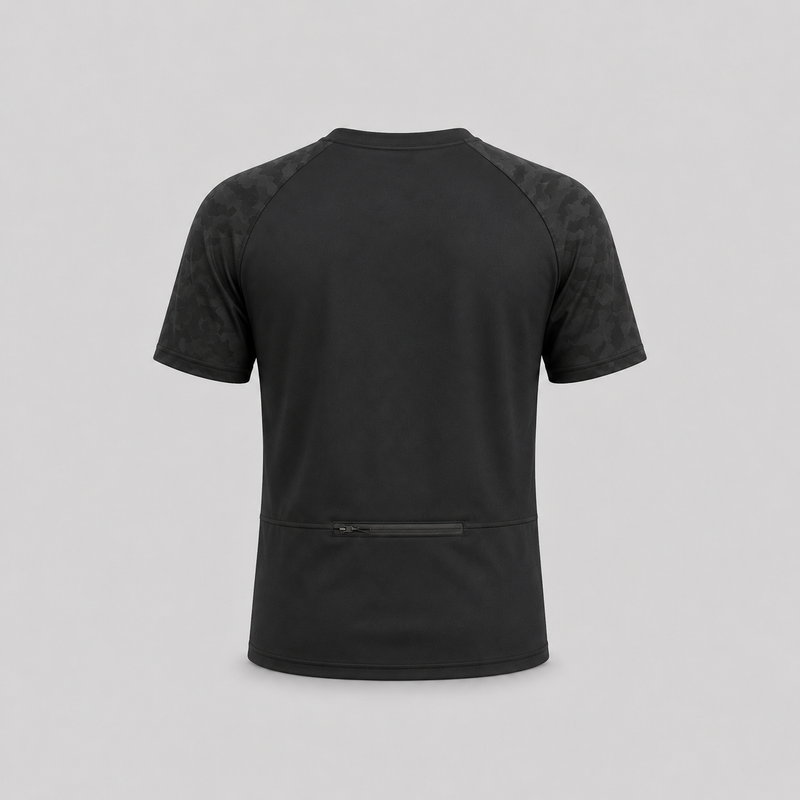 AURAUP FLEX BLACK TEE - alternate