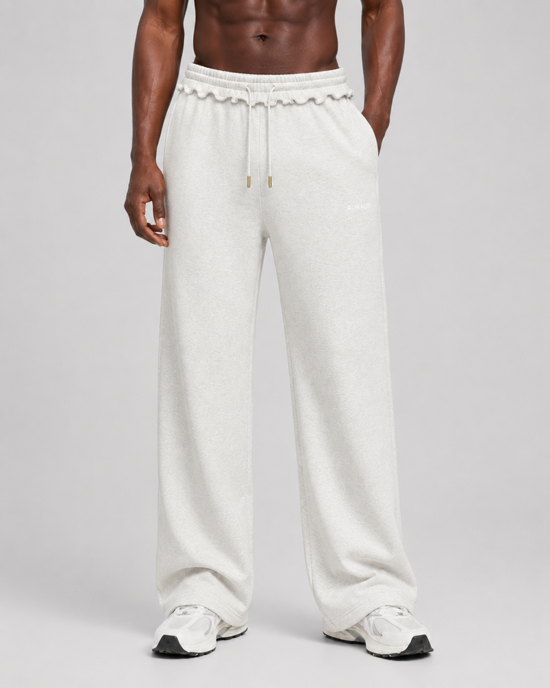 AURAUP HEATHER GREY SWEATPANTS V2
