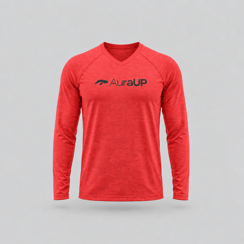 AURAUP ELEVATED WINE CAMO LONG SLEEVE