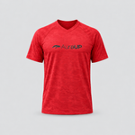 AURAUP ELEVATED CAMO WINE SHORT SLEEVE