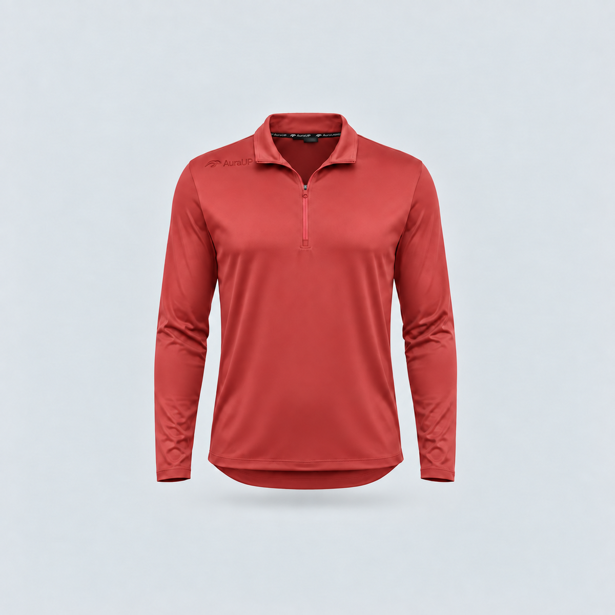 AURAUP MIDLAYER LONG SLEEVE (RED)