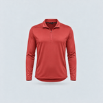 AURAUP MIDLAYER LONG SLEEVE (RED)