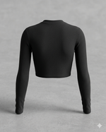 LONG SLEEVE CROP TEE